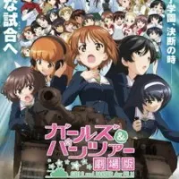 Постер аниме Девушки и танки. Фильм
