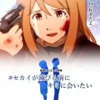 Постер аниме Я хочу встретить тебя перед тем, как мир разрушится