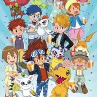 Постер аниме Приключения Дигимонов: Рассказ о двадцатилетнем юбилее