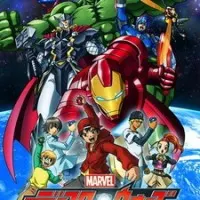 Постер аниме Войны Марвел: Мстители
